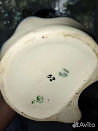 Фарфоровые статуэтки СССР казак с бочёнком