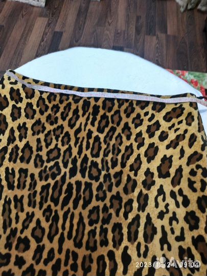 Юбка трапеция короткая