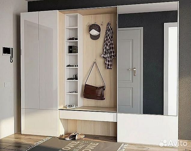 Прихожая на заказ. Шкаф новый в рассрочку