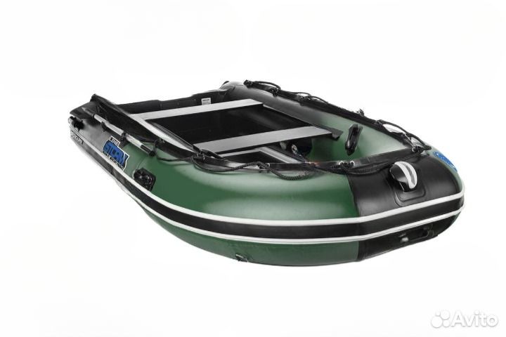 Лодка пвх Stormline Adventure Standard 360 зеленая