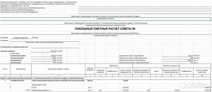 Сметчик. Составление смет, кс-2,3. Услуги сметчика