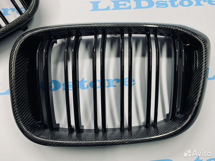 Решетки радиатора BMW X3 G01 X4 G02 M-look Карбон