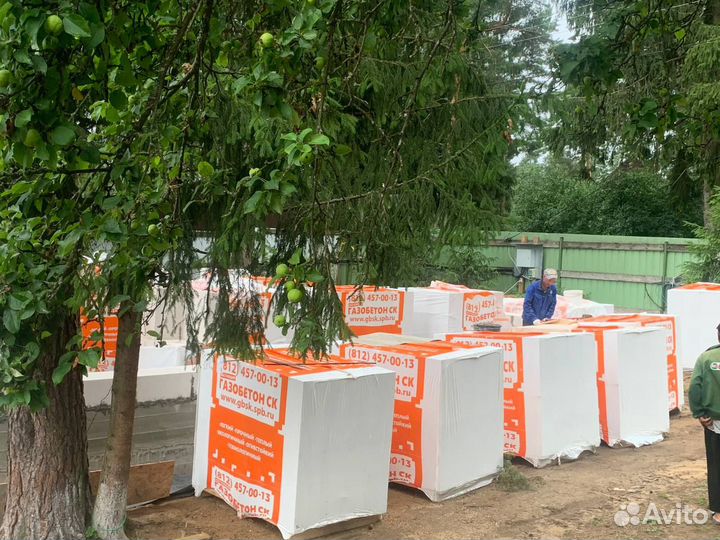 Газобетонные блоки с доставкой