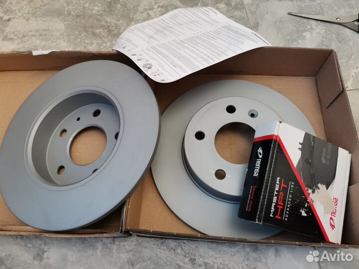 Тормоза задние Опель Астра Н Зафира Б