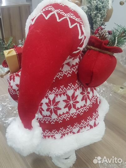 Дед мороз игрушка сувенир новогодний сказочный