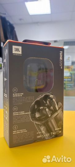 Наушники JBL Tune 225TWS(глобус)