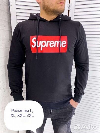 Толстовка мужская с капюшоном