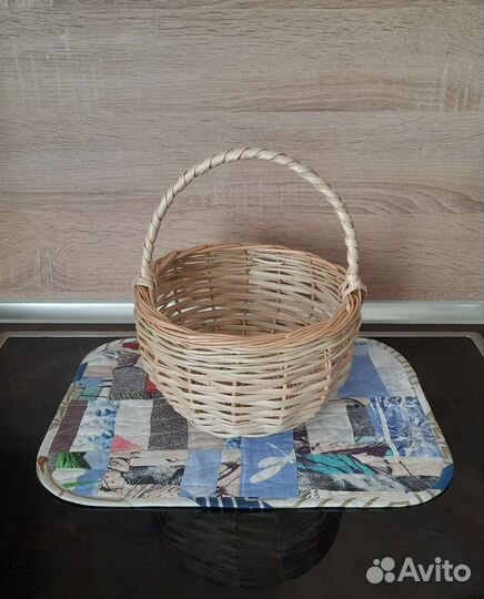 Корзина плетеная детская ягодная для ребёнка