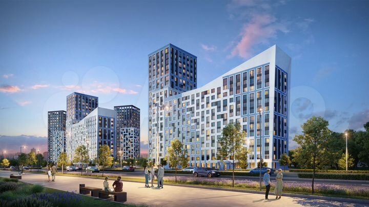 1-к. квартира, 37,3 м², 9/22 эт.