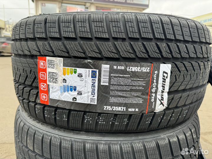 Gripmax SureGrip Pro Winter 245/40 R21 и 275/35 R21 100V