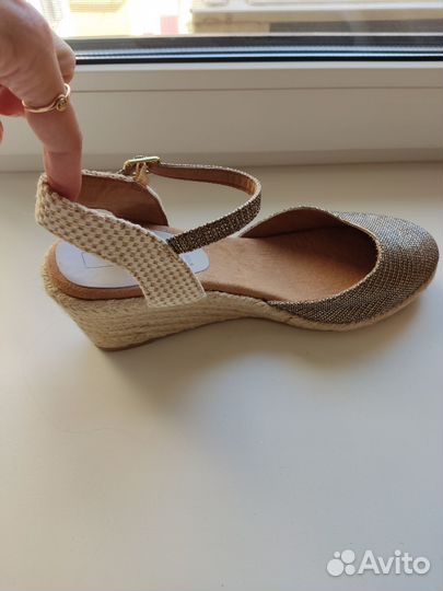 Новые эспадрильи босоножки танкетки M&S 6,5(40)
