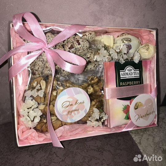 Съедобные подарки из орешков и сухофруктов