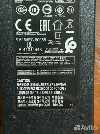 Lcap40 блок питания телевизора Lg