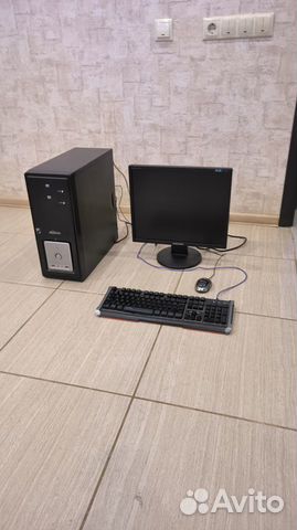 Компьютер домашний полный комплект с монитором