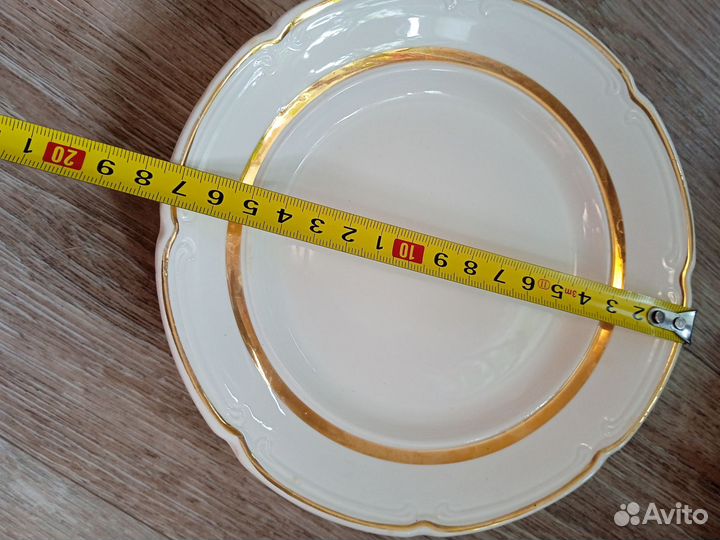 Тарелки блюда зик СССР 17см, 20см