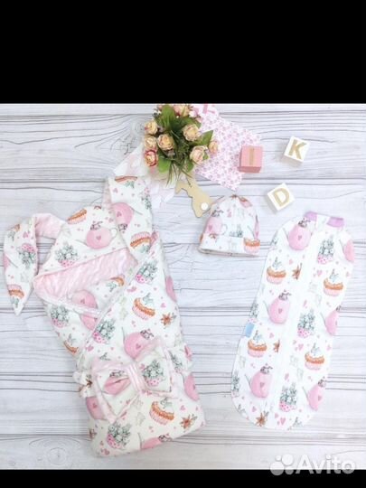 Одеяло конверт на выписку