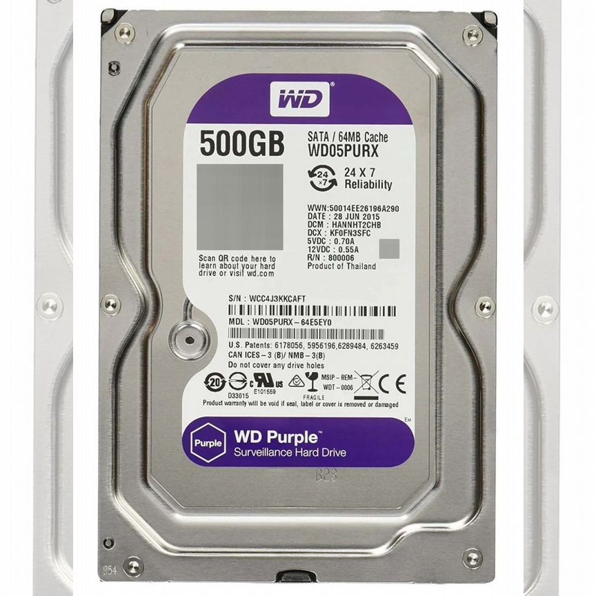 [WD05PURX] Жесткий Диск Western Digital 500gb Sata2 Wd05purx