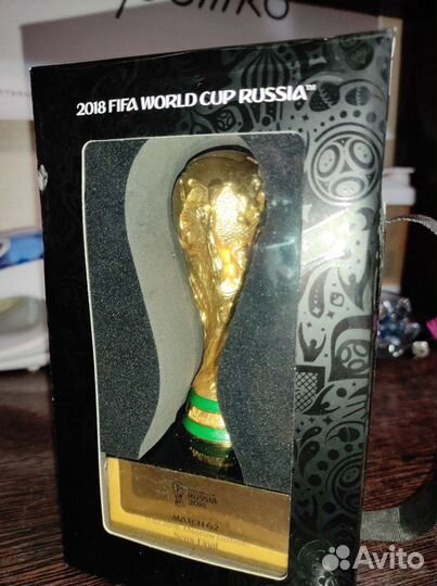 Fifa world cup 2018 сувенир кубок match 64 11.07.2