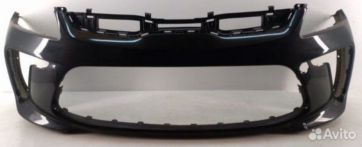 Бампер передний Kia Rio 17-20 черный