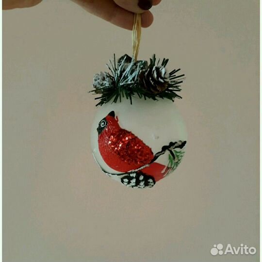 Новогодний шар для ёлки