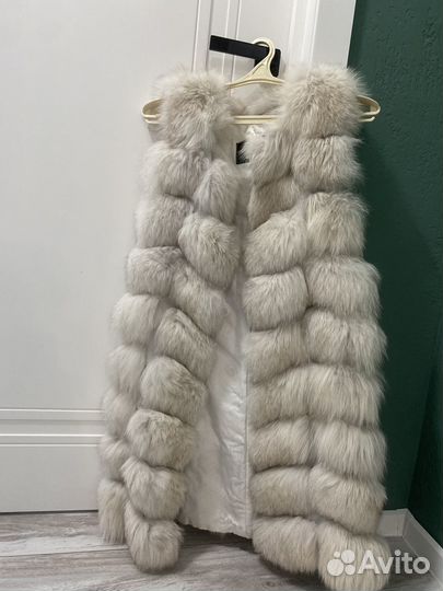Жилетка меховая натуральная