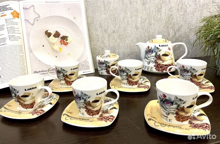 Кофейный подарочный набор на 6 персон