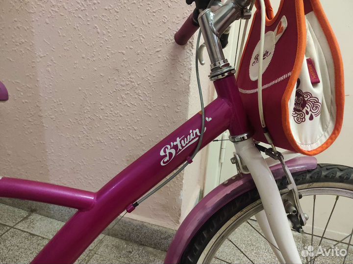 Велосипед для девочки btwin 20