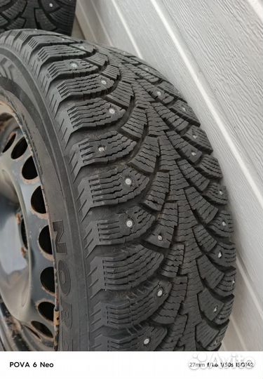 Колеса зимние шипованные Nordman 4 205/60 R16