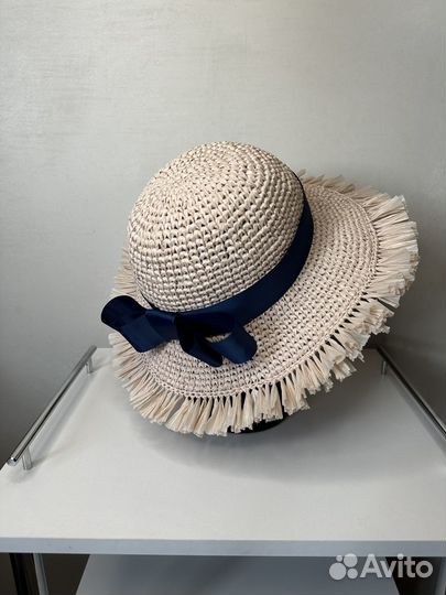 Шляпа женская летняя из рафии