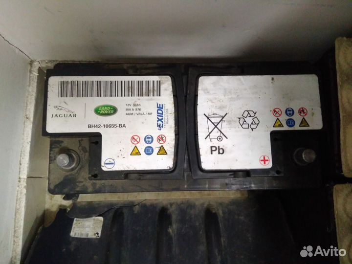 Аккумулятор 90 Ач бу AGM Exide BH42-10655-BA акб