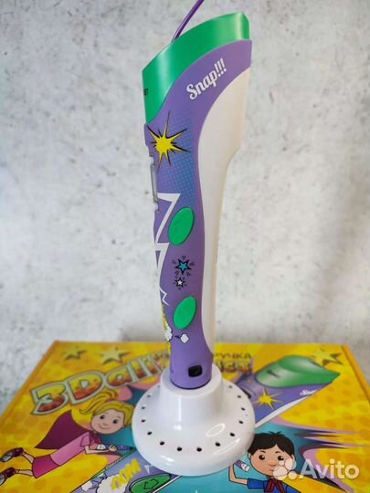 3d ручка с пластиком