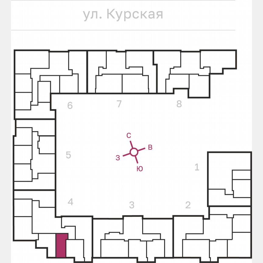 Квартира-студия, 29,6 м², 3/10 эт.