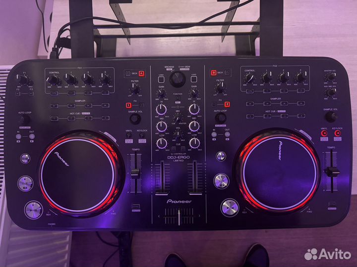 Dj контролер pioneer ddj ergo k le (в идеале)