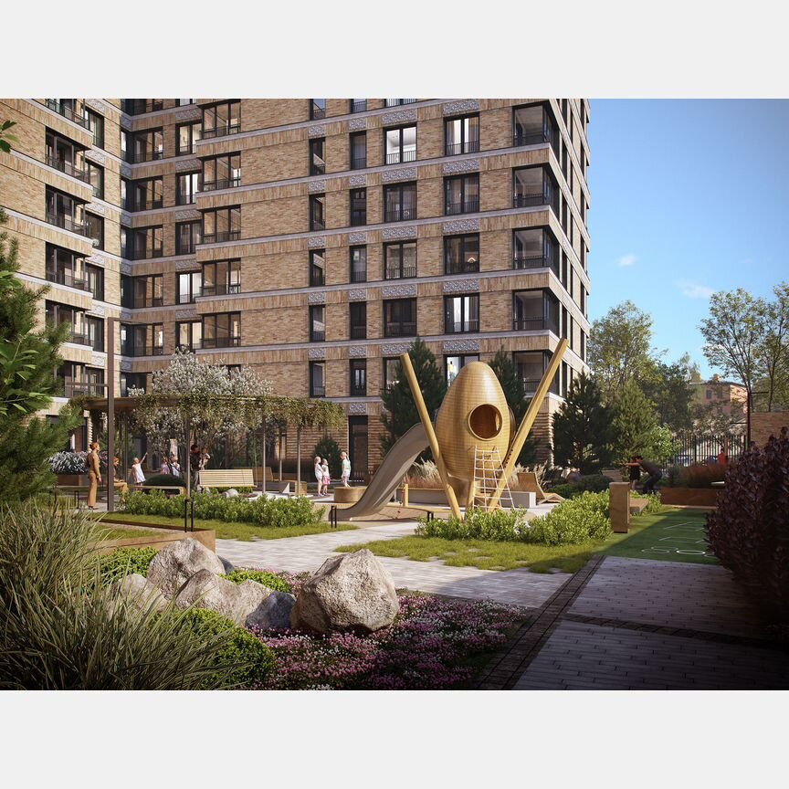 2-к. квартира, 73,1 м², 7/10 эт.