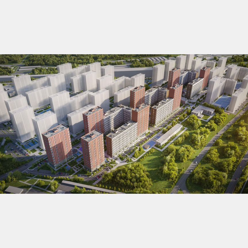 1-к. квартира, 39,8 м², 13/25 эт.