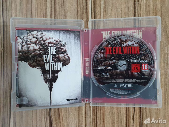 PS3 The Evil Within. Лицензия (франц. яз)