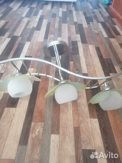 Люстра потолочная бу