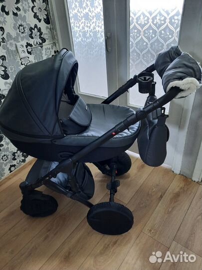 Коляска verdi mirage 2 в 1 эко-кожа