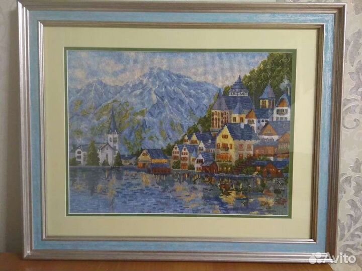 Картина вышитая крестом