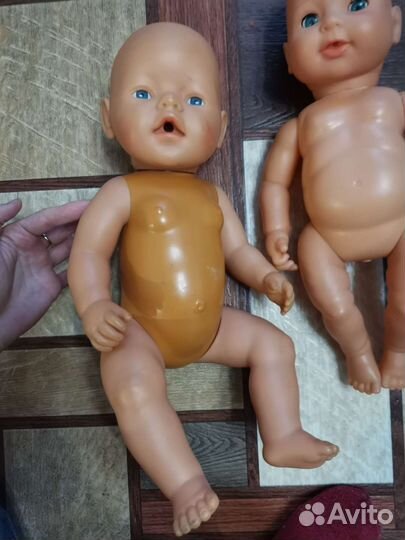 Два пупса беби бон лотом, реставрация, запчасти