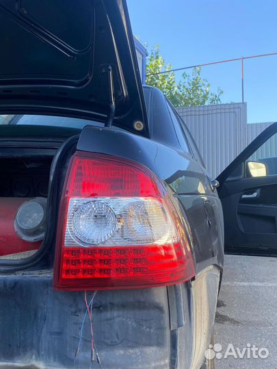 Задние стопы на priora