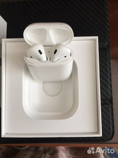 Наушники TWS Apple Airpods 2 (mv7n2ru/A) белый