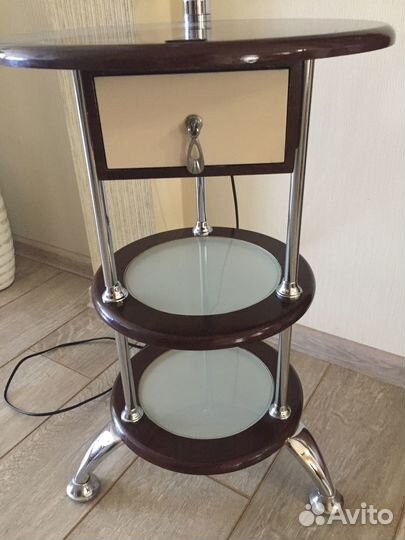 Интерьерный торшер-тумба(2в1) Sneha