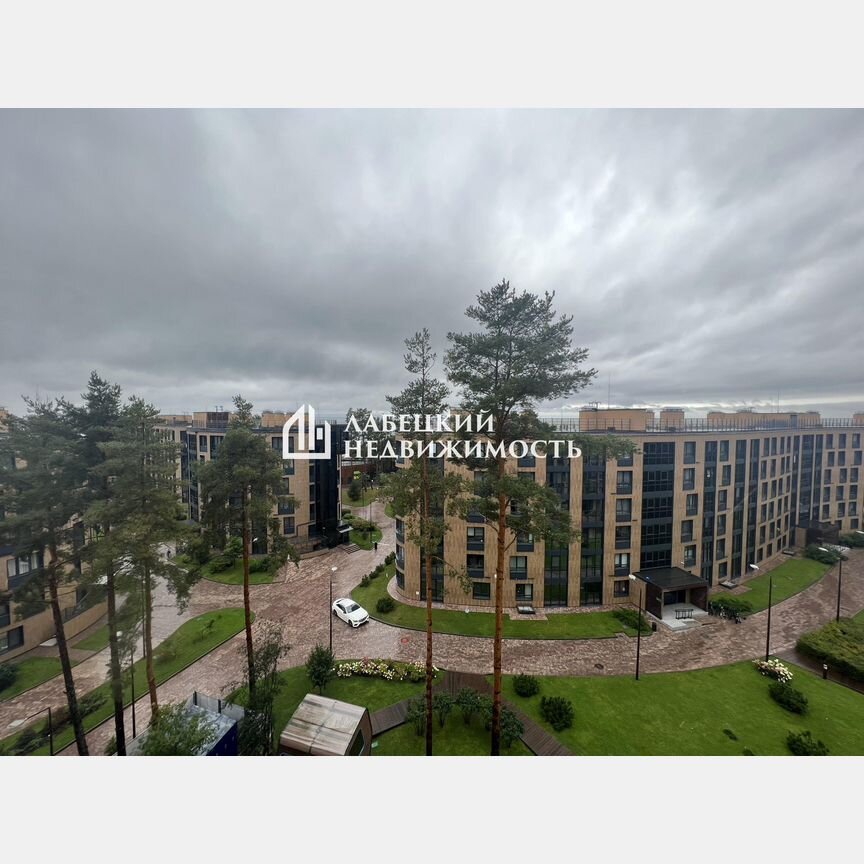 1-к. апартаменты, 43,3 м², 1/6 эт.