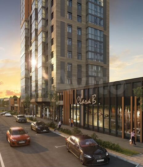 3-к. квартира, 89,5 м², 16/24 эт.