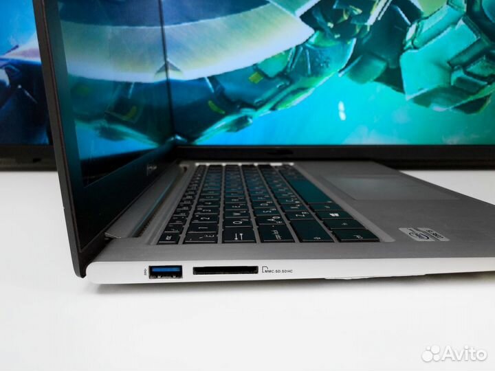 Тонкий ноутбук Asus i5 + Geforce + IPS