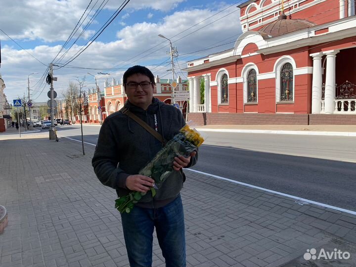 Цветы в букете из роз с доставкой