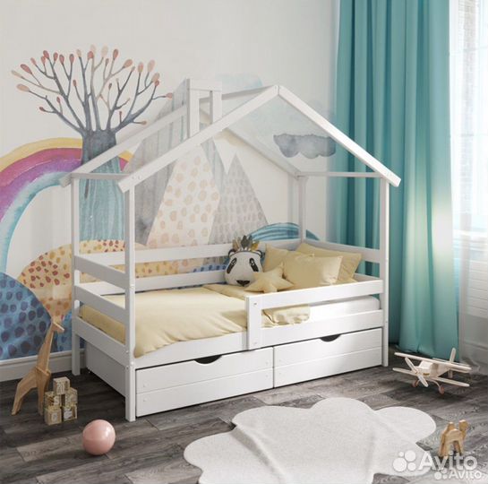 Детская кровать домик