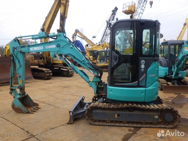 Мини-экскаватор Kobelco SK30SR-3, 2019