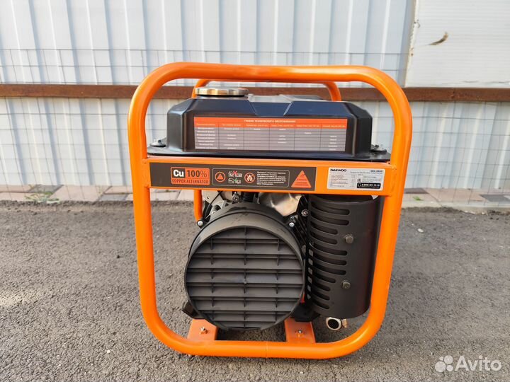 Инверторный бензиновый генератор Daewoo GDA 2600i